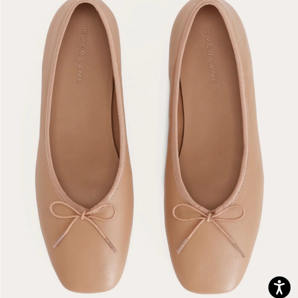 NEW Everlane Women's Day Ballet Flats 8.5 pale pink